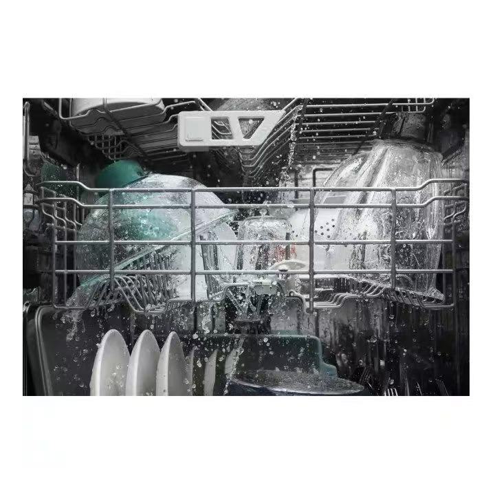 Whirlpool 24 in. Built-In Tall Tub Dishwasher in Fingerprint Resistant Stainless Steel with Washing 3rd Rack, 41 DBA