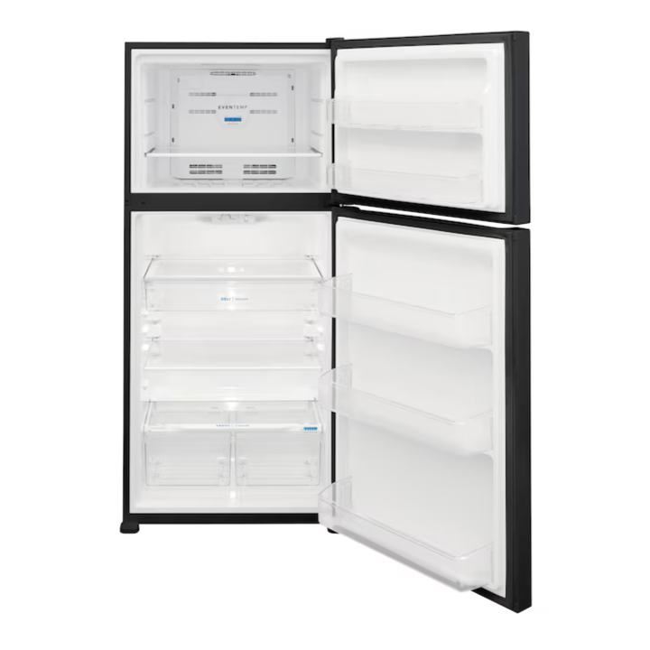Frigidaire 20-cu ft Top-Freezer Refrigerator ( Black ) Garage Ready