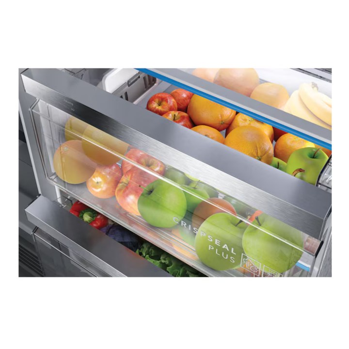 Frigidaire Professional 22.3-cu ft Counter-Depth Side-by-Side Refrigerator with Ice Maker ,Water and Ice Dispenser ( Smudge-Proof Stainless Steel ) ENERGY STAR Certified