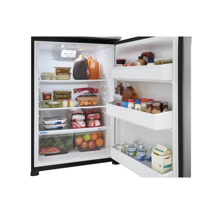 Frigidaire 20-cu ft Top-Freezer Refrigerator ( Stainless steel ) Garage Ready ENERGY STAR Certified