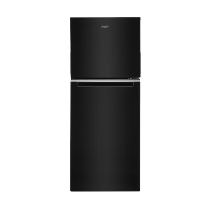 Whirlpool 11.6-cu ft Counter-Depth Top-Freezer Refrigerator ( Black )