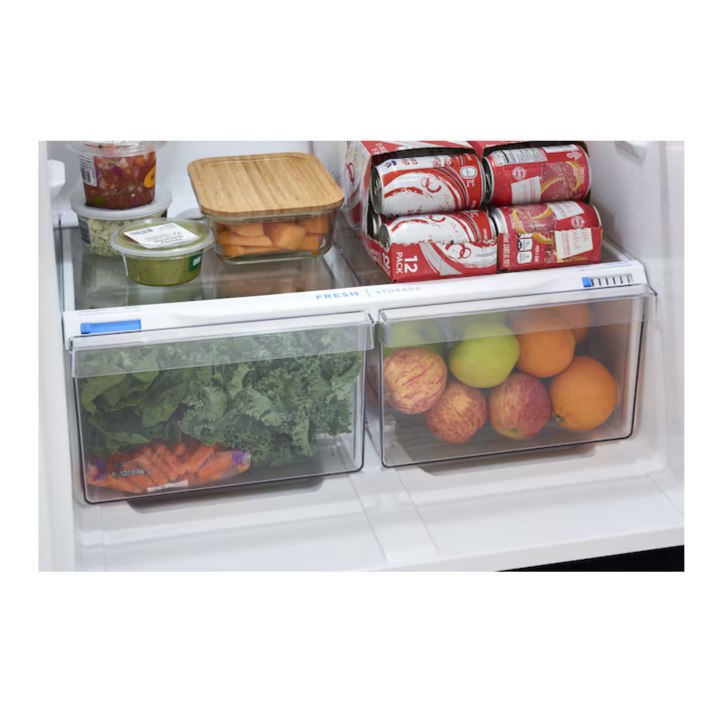 Frigidaire 20-cu ft Top-Freezer Refrigerator ( Stainless steel ) Garage Ready ENERGY STAR Certified