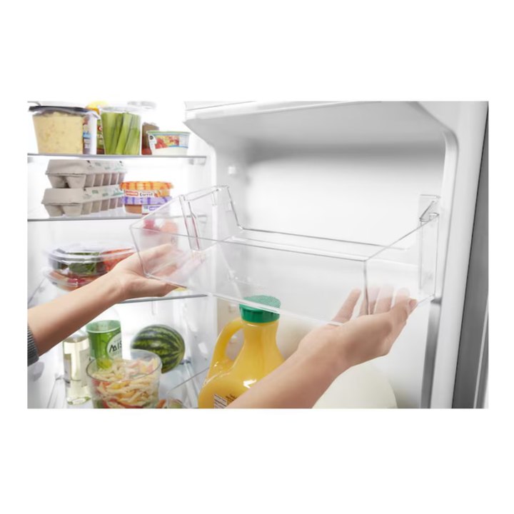 Whirlpool 25.1-cu ft Side-by-Side Refrigerator ( Stainless Steel )