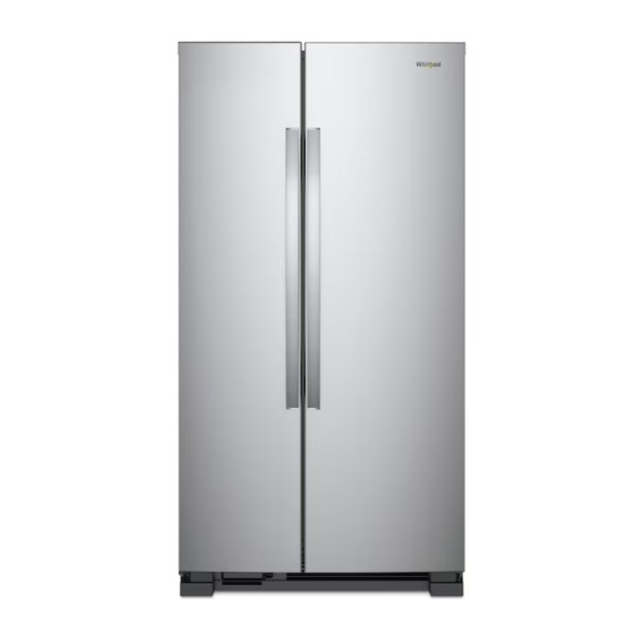 Whirlpool 25.1-cu ft Side-by-Side Refrigerator ( Stainless Steel )