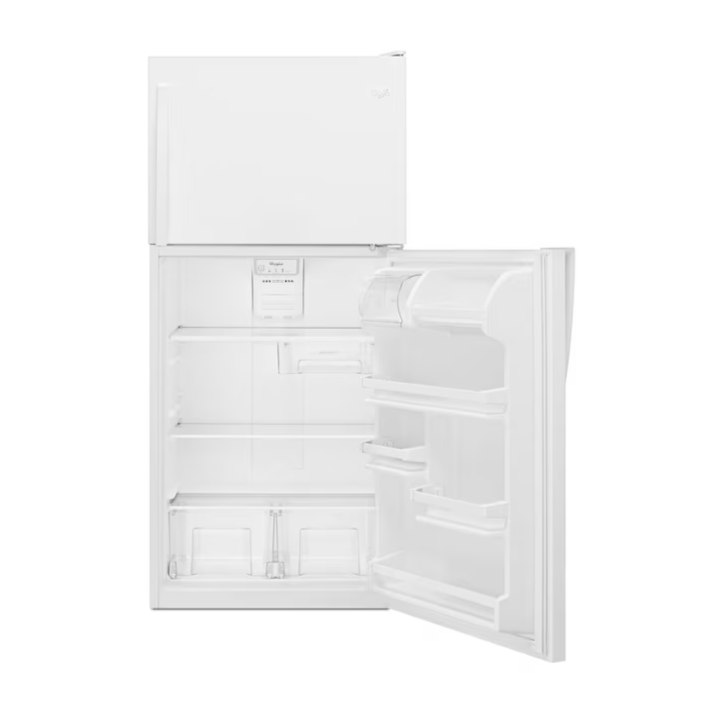 Whirlpool 18.2-cu ft Top-Freezer Refrigerator ( White ) ENERGY STAR Certified