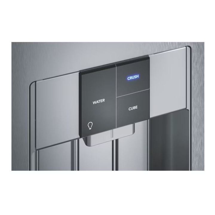 Frigidaire Professional 22.3-cu ft Counter-Depth Side-by-Side Refrigerator with Ice Maker ,Water and Ice Dispenser ( Smudge-Proof Stainless Steel ) ENERGY STAR Certified