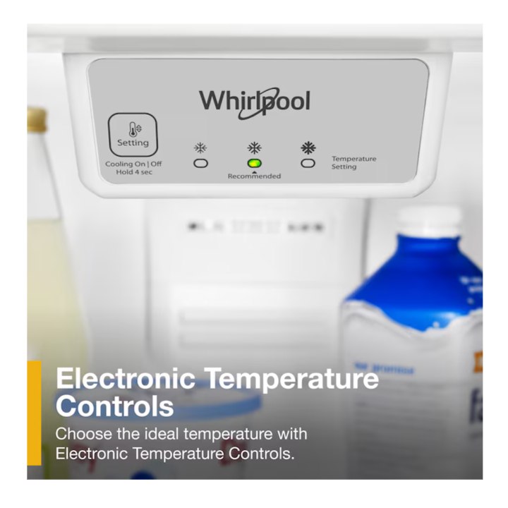 Whirlpool 18.2-cu ft Top-Freezer Refrigerator ( White )