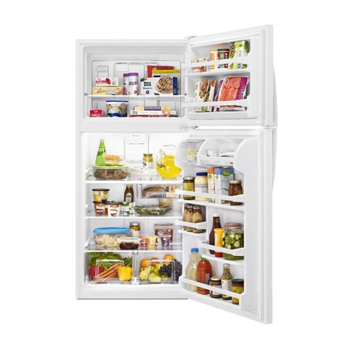Whirlpool 18.2-cu ft Top-Freezer Refrigerator ( White ) ENERGY STAR Certified