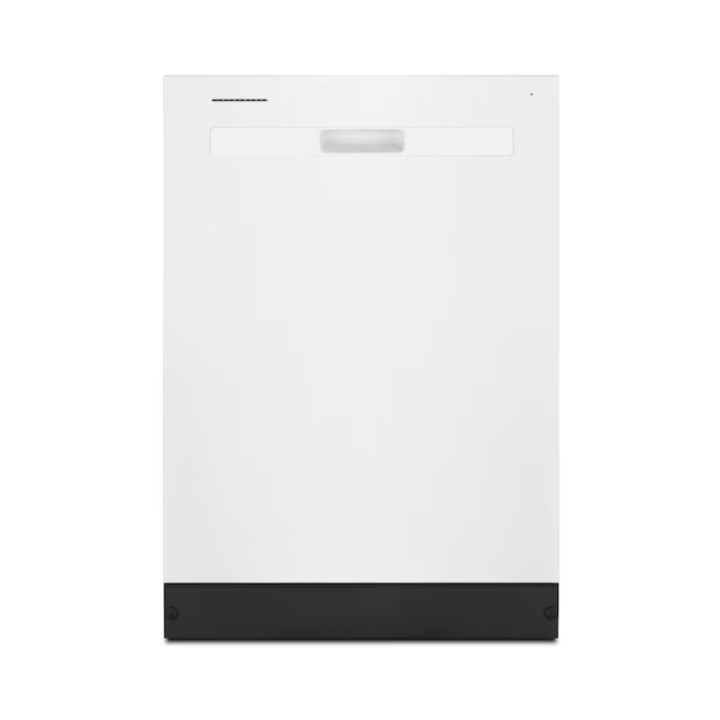 Whirlpool Eco Series 24-in Top Control Built-in Dishwasher ( White ) , 55-Decibel Standard Sound Level