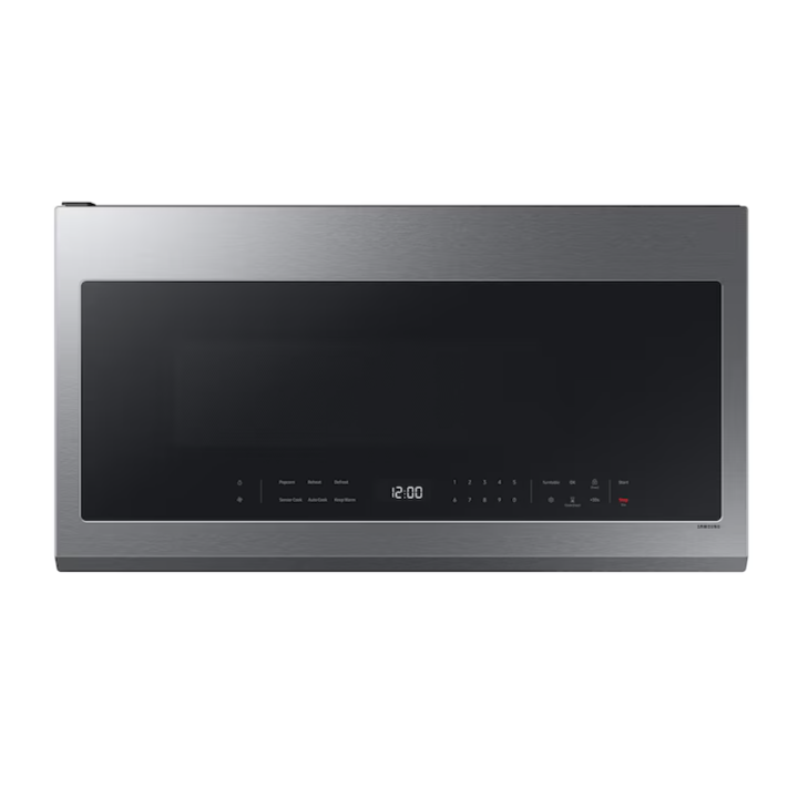 Samsung 2.1-cu ft Over-the-Range Microwave with Sensor Cooking ( Stainless steel )