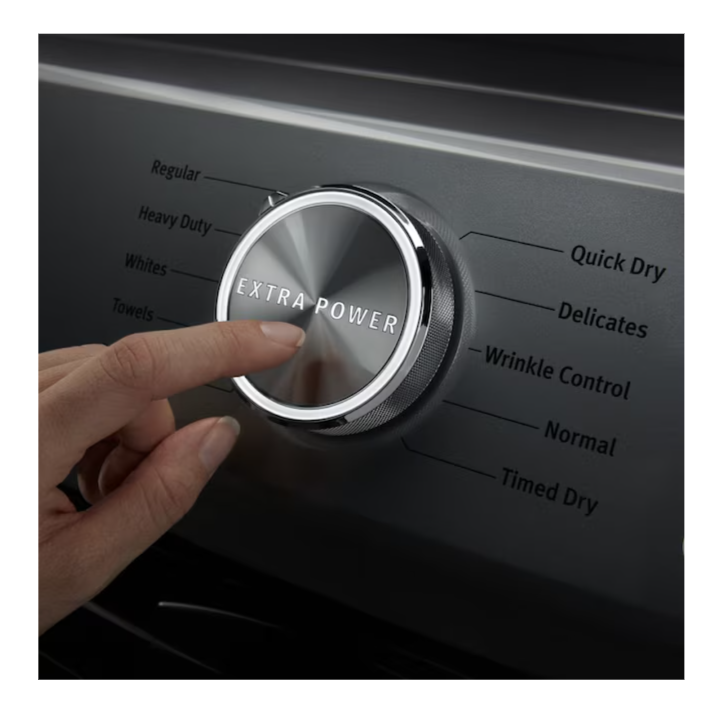 Maytag Extra Large Stackable Vented Electric Dryer ( Metallic Slate ) Energy Star Certified