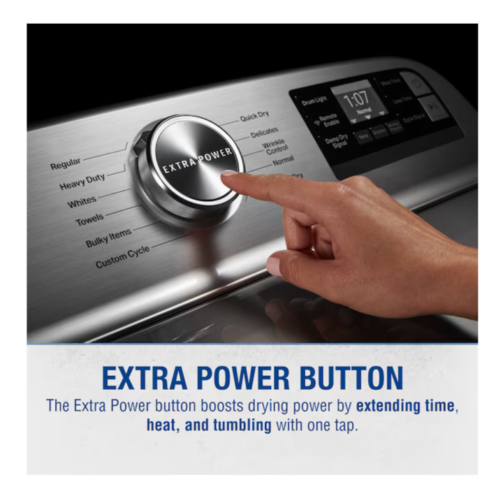 Maytag Extra Large Vented Electric Dryer ( Metallic Slate )