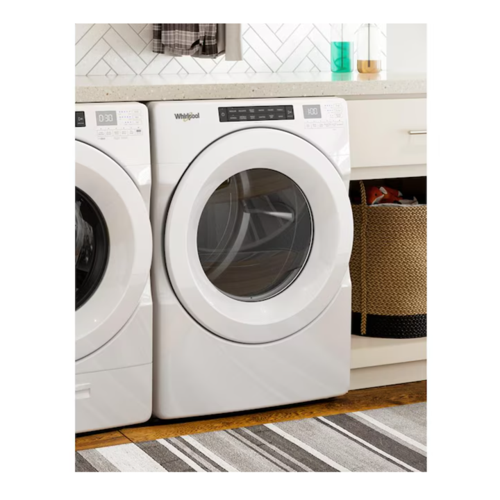 Whirlpool Extra Large Stackable Vented Electric Dryer ( White ) Energy Star Certified