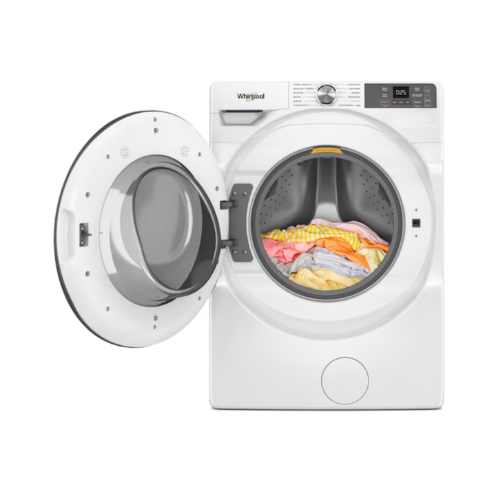 Whirlpool High Efficiency Stackable Steam Cycle Smart Compatible Large Front-Load Washer ( White )