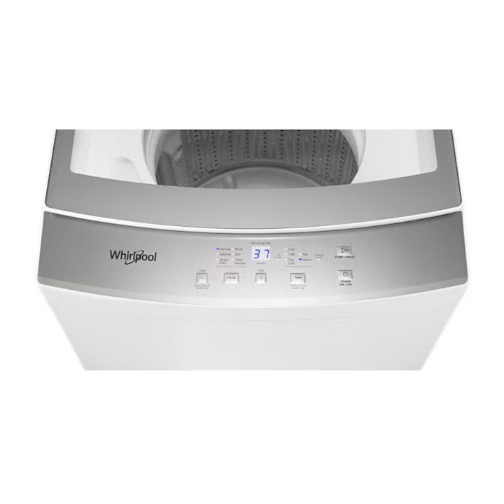 Whirlpool Stacked Laundry Center with 1.6-cu ft Top load Washer and Electric 3.4-cu ft Dryer