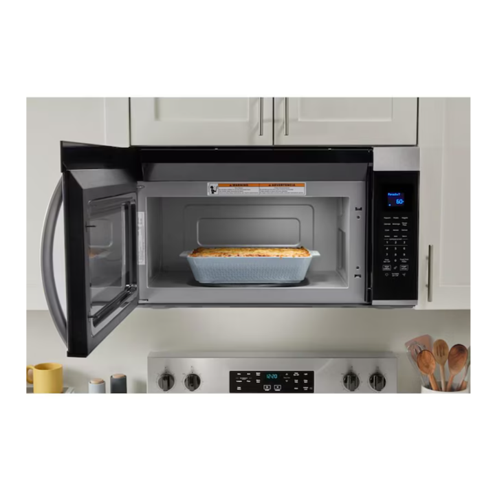 Whirlpool 1.7-cu ft Over-the-Range Microwave ( Stainless Steel )