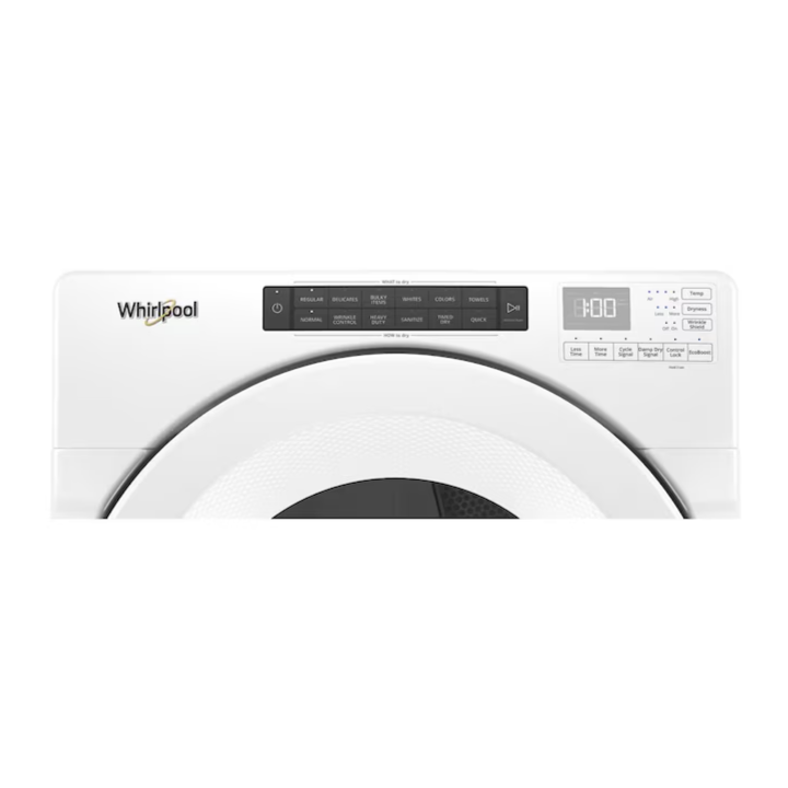 Whirlpool Extra Large Stackable Vented Electric Dryer ( White ) Energy Star Certified