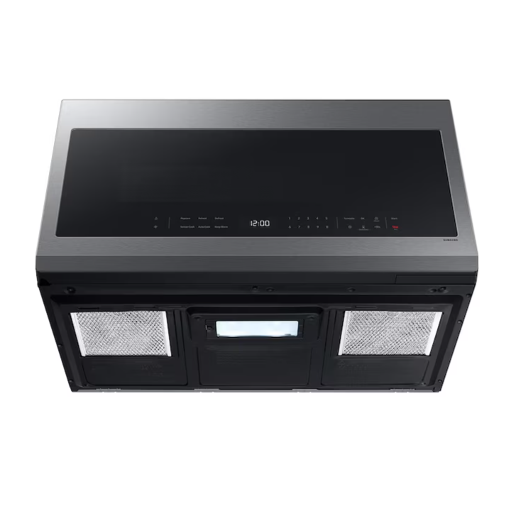 Samsung 2.1-cu ft Over-the-Range Microwave with Sensor Cooking ( Stainless steel )