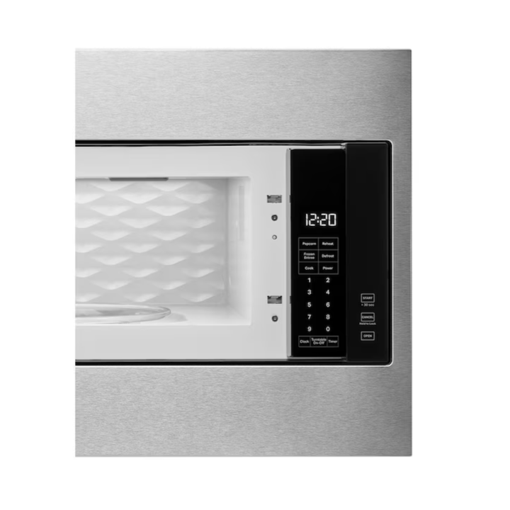 Whirlpool 1.1-cu ft 1000 -Watt 29.75-in Built-In Microwave ( Stainless Steel )