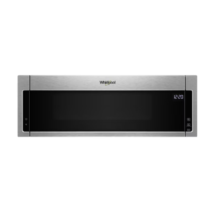 Whirlpool 1.1-cu ft Low Profile Over-the-Range Microwave ( Stainless steel )