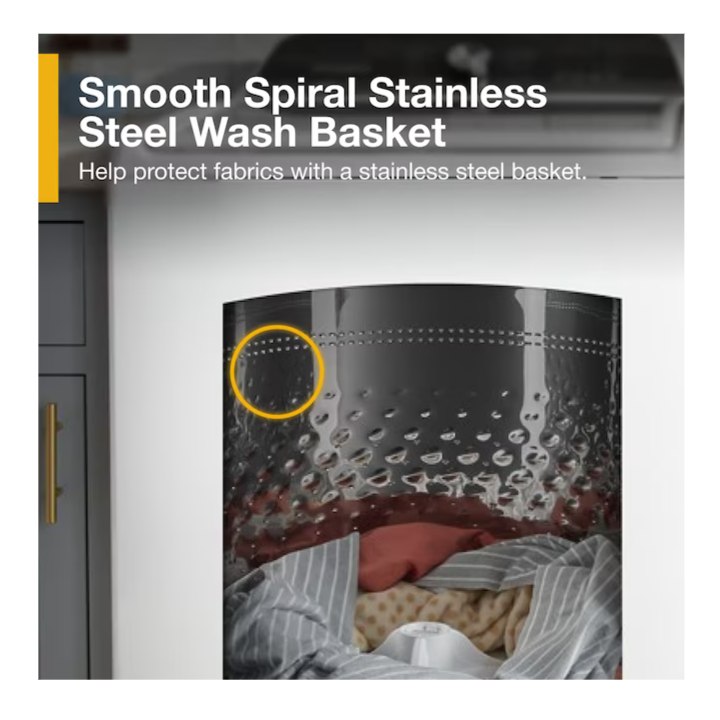 Whirlpool 4.7-4.8 cu. ft. Top Load Washer with Removable Agitator and 7 cu. ft. Electric Moisture Sensing Dryer