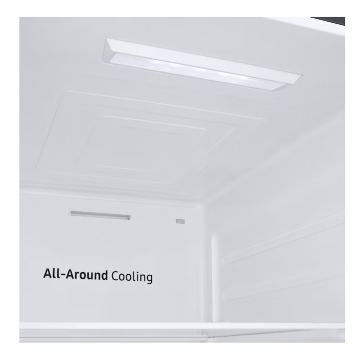 Samsung 28-cu ft Side-by-Side Refrigerator Smart Compatible with Ice Maker with Ice Dispenser ( Fingerprint Resistant Stainless Steel )