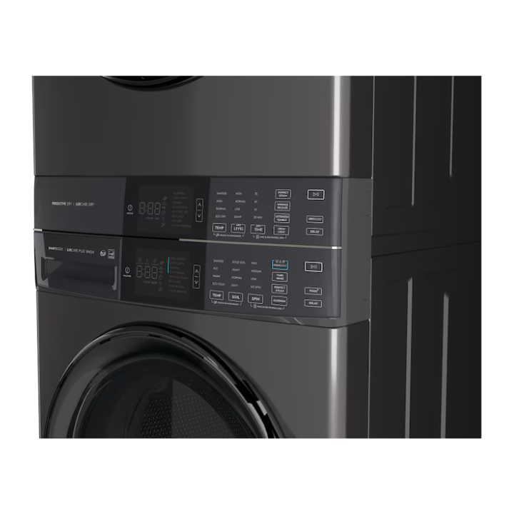 Electrolux SmartBoost Premix Stacked Laundry Center with 4.5-cu ft Front load Washer and Gas 8-cu ft Dryer (ENERGY STAR)