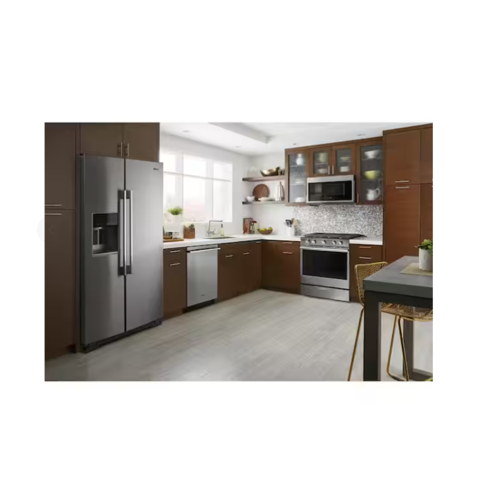Whirlpool 5.8 cu. ft. Smart Contemporary Handle Slide-in Gas Range with Air Fry With Connection in Stainless Steel