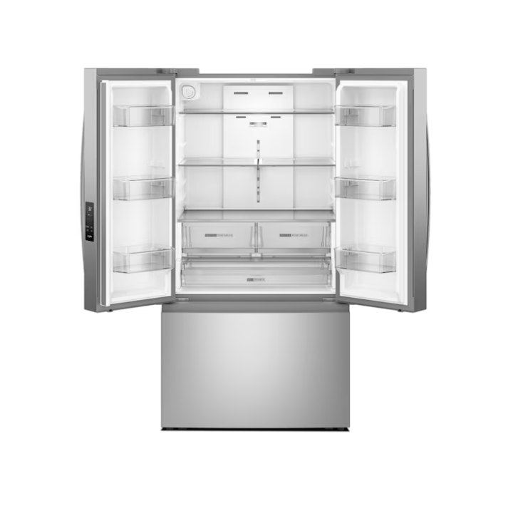 Whirlpool Standard-Depth 31-cu ft French Door Refrigerator with Ice Maker ( Fingerprint Resistant Stainless Finish ) ENERGY STAR Certified