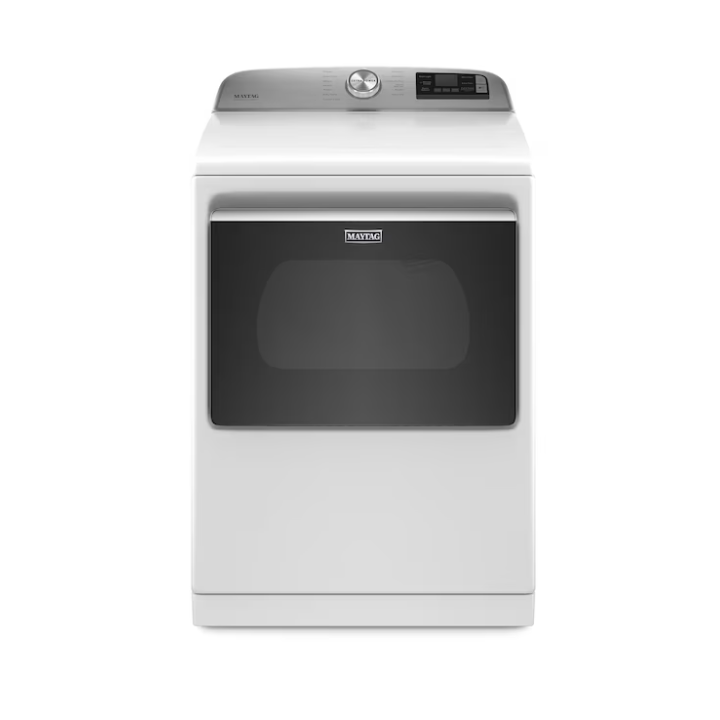Maytag Pet Pro 7.4-cu ft Vented Electric Dryer with Steam Cycle (White)