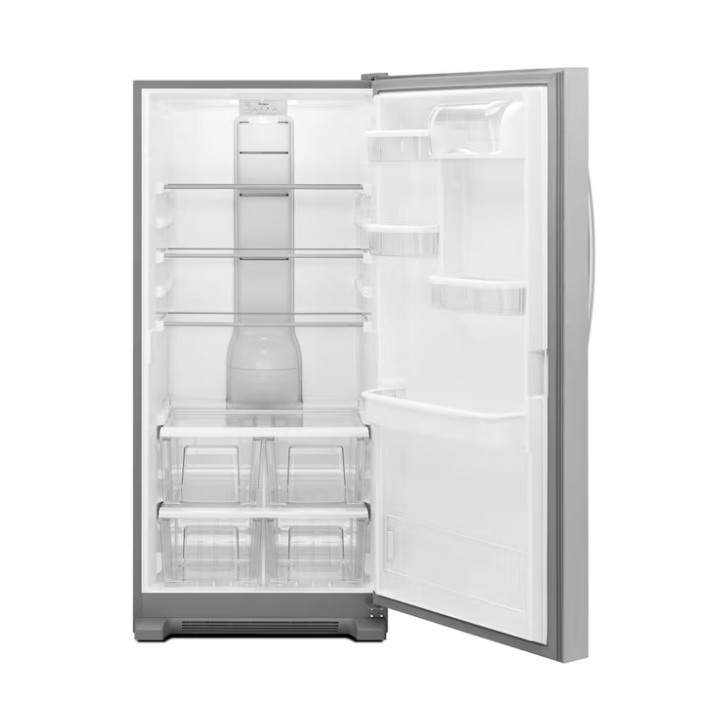 Whirlpool SideKick 17.7-cu ft Freezerless Refrigerator (Monochromatic Stainless Steel)