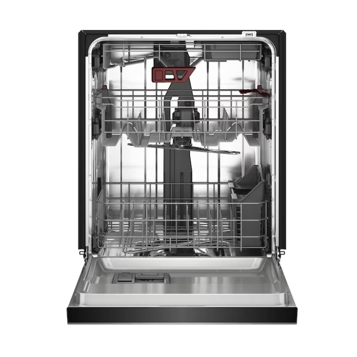 KitchenAid 24-in Top Control Built-in Dishwasher ( PrintShield Stainless ) With Third Rack, ProWash, ProDry Max , 41-Decibel