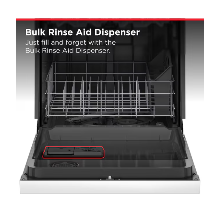 Amana 24-in Front Control Built-in Dishwasher (White), 59-Decibel