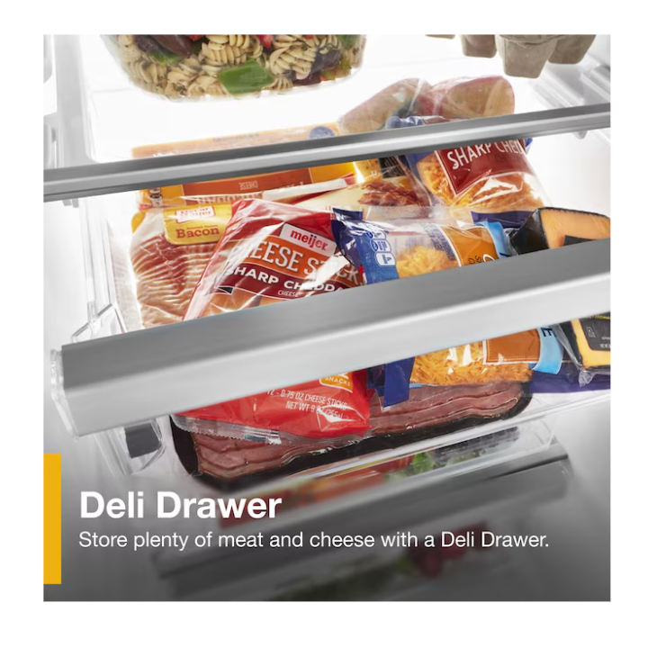 Whirlpool 21.4-cu ft Standard-Depth 33-in Wide Side-by-Side Refrigerator with Ice Maker,Water and Ice Dispenser (Black)