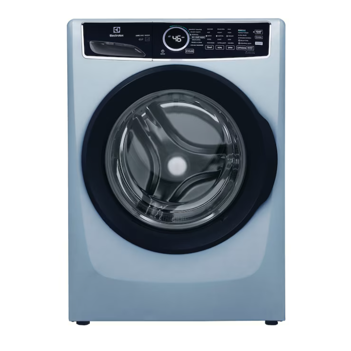 Electrolux High Efficiency Stackable Medium (4.5-cu ft) Front-Load Washer with Steam Cycle (Glacier Blue)