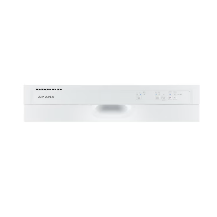 Amana 24-in Front Control Built-in Dishwasher (White), 59-Decibel