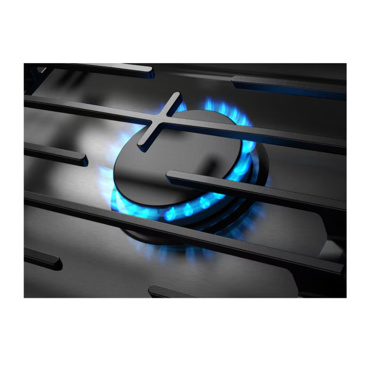 Whirlpool 30-in 5 burners Stainless steel Gas Cooktop