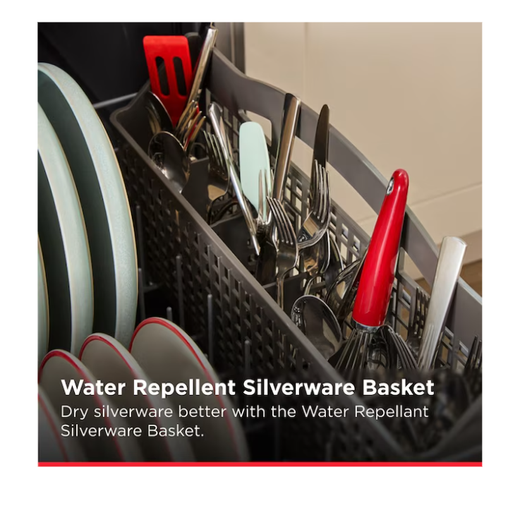 Amana 24-in Front Control Built-in Dishwasher (White), 59-Decibel