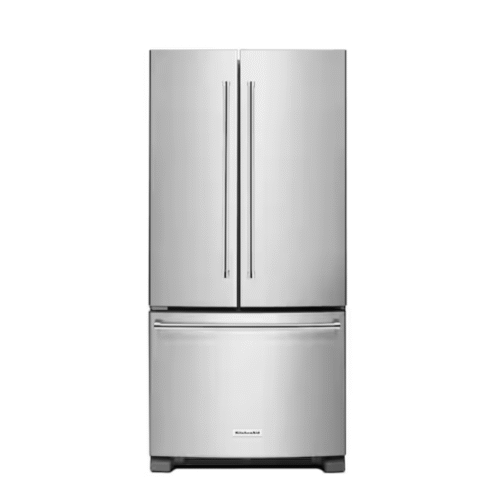 22.1 cu. ft. French Door Refrigerator in Stainless Steel with Interior Dispenser