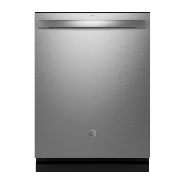 GE 24-in Top Control Built-in Dishwasher (Fingerprint Resistant Stainless Steel) With Third Rack, Dry Boost, 45-Decibel