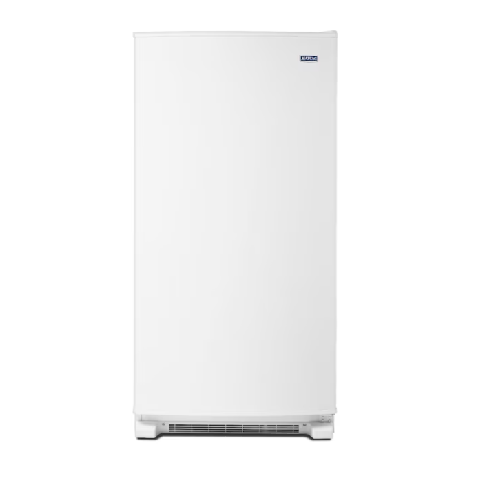 Maytag 19.65 cu. ft. Frost Free Upright Freezer in White with LED Lighting and Fast Freeze option