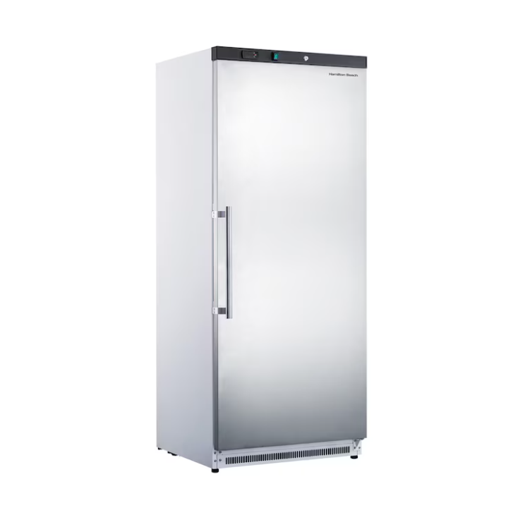 Hamilton Beach 28 in. 19 Cu. Ft. Manual Defrost Commercial Upright Freezer in Stainless Steel