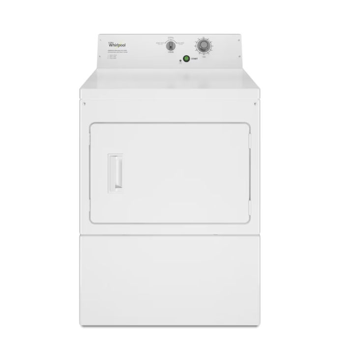 Whirlpool Commercial 7.4-cu ft Electric Commercial Dryer (White)