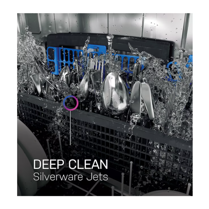 GE Profile 24-in Top Control Built-in Dishwasher ( Fingerprint Resistant Stainless Steel ) With Third Rack, Dry Boost , 42-Decibel