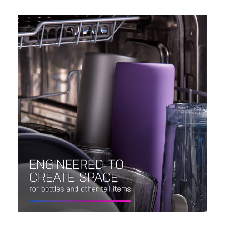 GE Profile 24-in Top Control Built-in Dishwasher ( Fingerprint Resistant Stainless Steel ) With Third Rack, Dry Boost , 42-Decibel