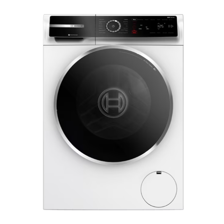 Bosch 500 Series Compact High Efficiency Stackable Extra small ( 2.4-cu ft ) Front Load Washer ( White )