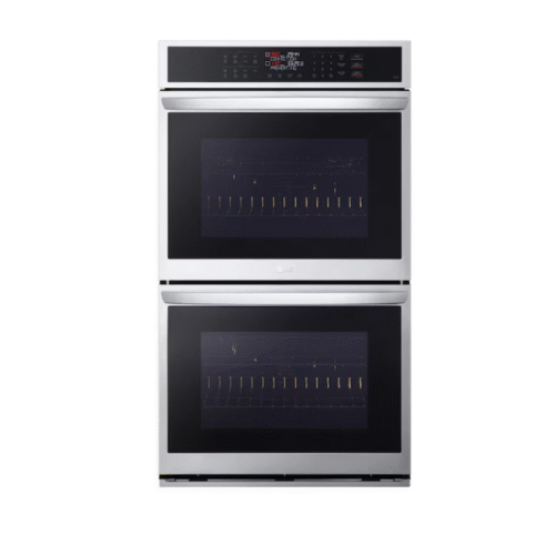 LG 30 inch Double Electric Wall Oven with Air Fry Self-cleaning ( PrintProof Stainless Steel )