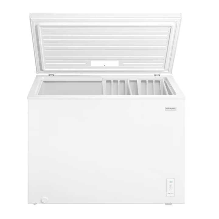 Frigidaire 10-cu ft Garage Ready Chest Freezer Convertible to Refrigerator ( White )