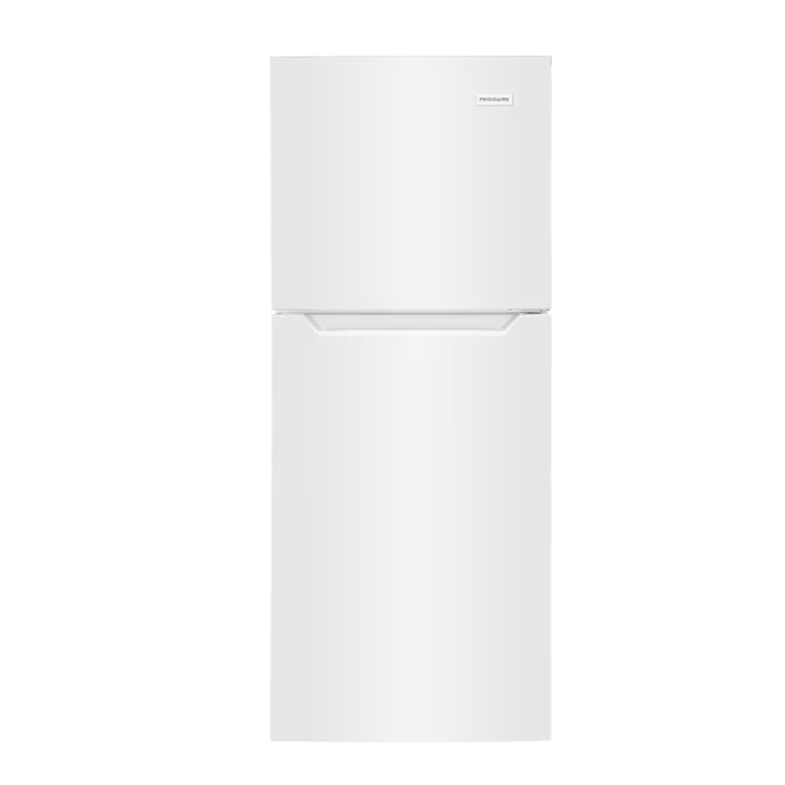 Frigidaire 11.6-cu ft Counter-Depth 24-in Wide Top-Freezer Refrigerator ( White ) Garage Ready ENERGY STAR Certified