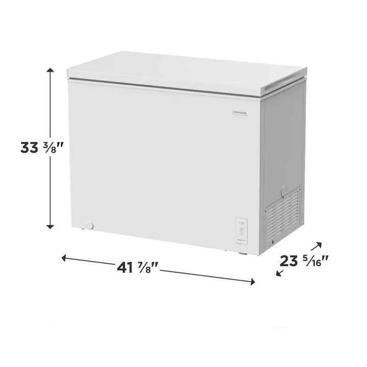 Frigidaire 10-cu ft Garage Ready Chest Freezer Convertible to Refrigerator ( White )